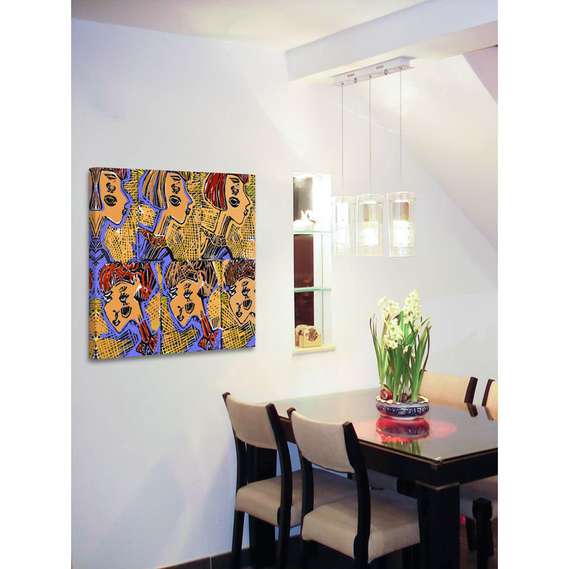Lana Greben - Wrapped Canvas Painting, 101cm H x 101cm W x 3.81cm D