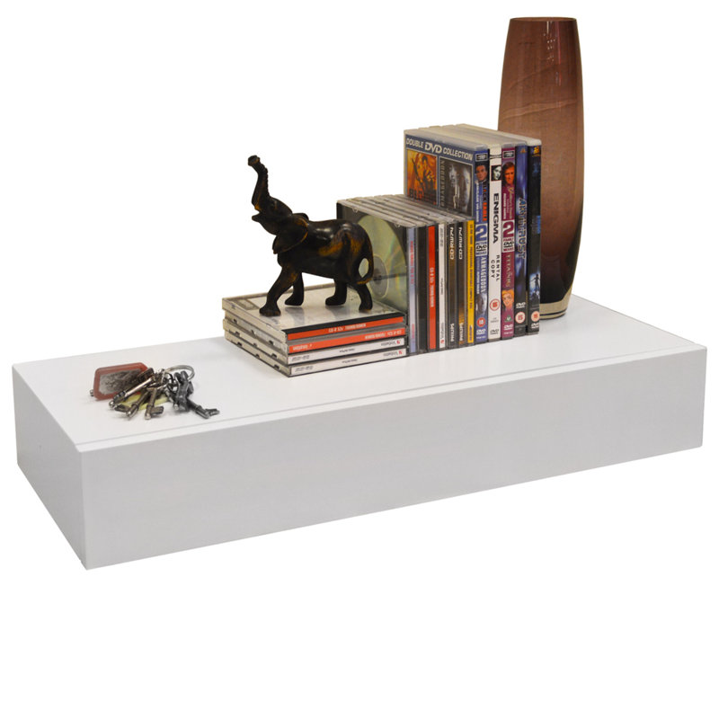 Floating Shelf, White
