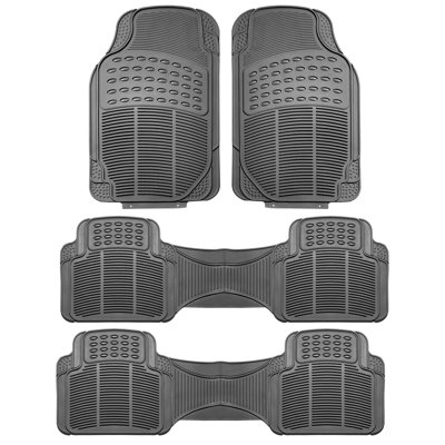 High Quality ClimaProof Trimmable Non-Slip Vinyl Floor Mats Full Set