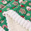 Housse de canapé pour chien sur le thème de Noël - Protection antidérapante en peluche avec motif Père Noël et flocons de neige-134032804-134032800