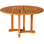 Oxford Teak Outdoor Round Dining Table