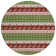 Machine Washable Indoor/Outdoor Christmas Reindeers Xhevrie Green Rug