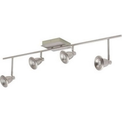 Ensemble de rail d'éclairage 4 lumières 37 "37"