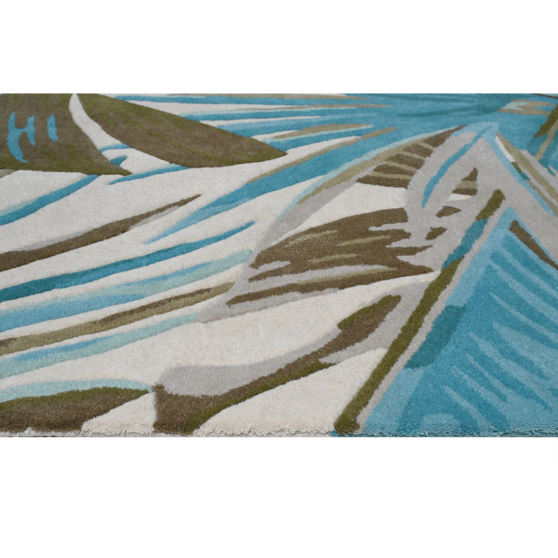 Amedeu Hand Tufted Wool Indoor Rug, Rectangle 2'3" x 4'6"