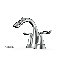 Nasoni Centerset Bathroom Fountain Faucet with Drain Assembly and Filter