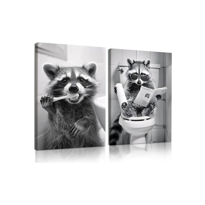 2 Piece Wrapped Canvas Wall Art