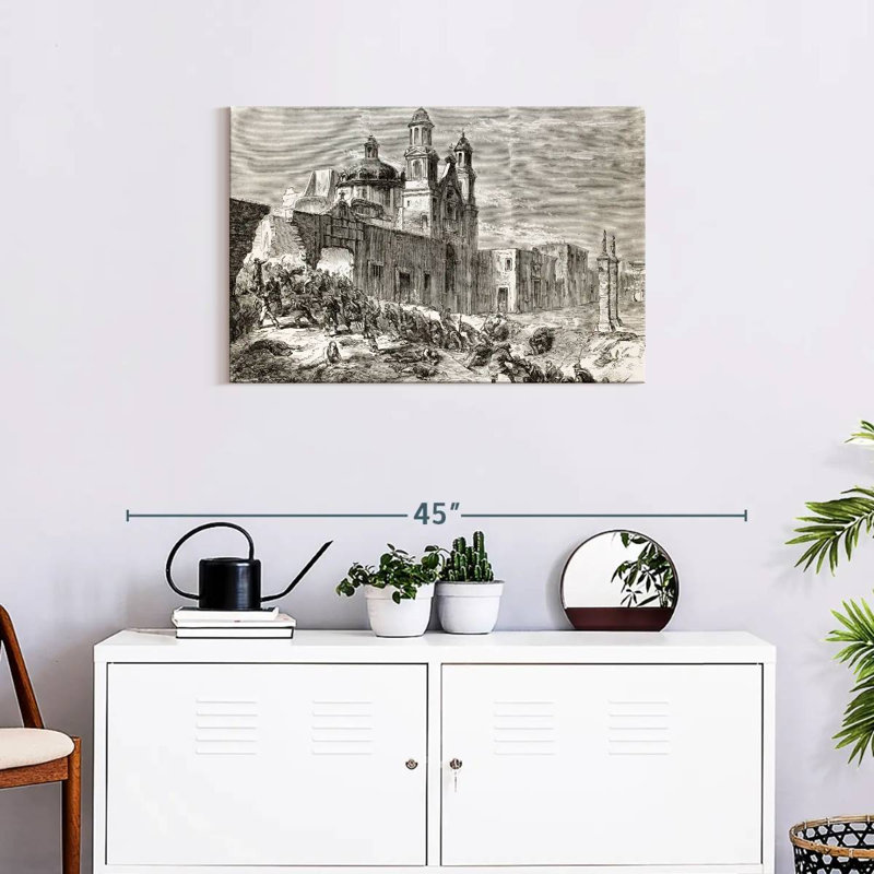 Keiri Battle Of Puebla, 20" H x 30" W