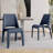 Fully Assembled Saddle Leather Dining Chair-153238120