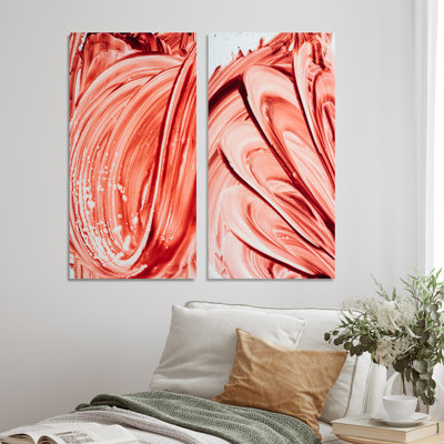 «Smeared Blood», ensemble de 2 reproductions sur toile