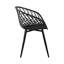 46cm H Armchair in Black
