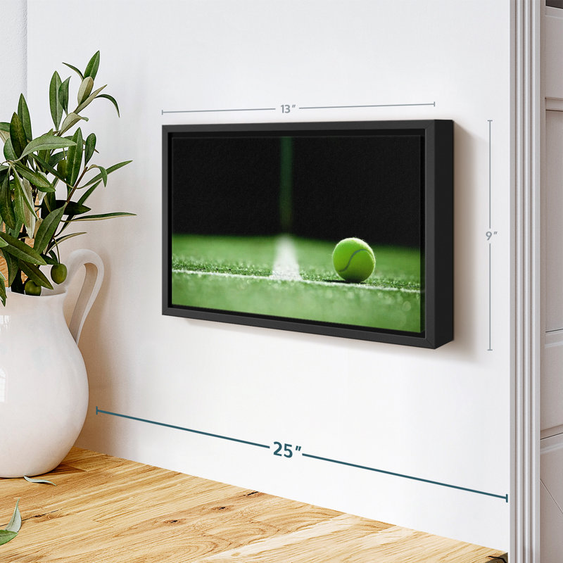 «Tennis Line Wall Art», H 13 po x l 9 po