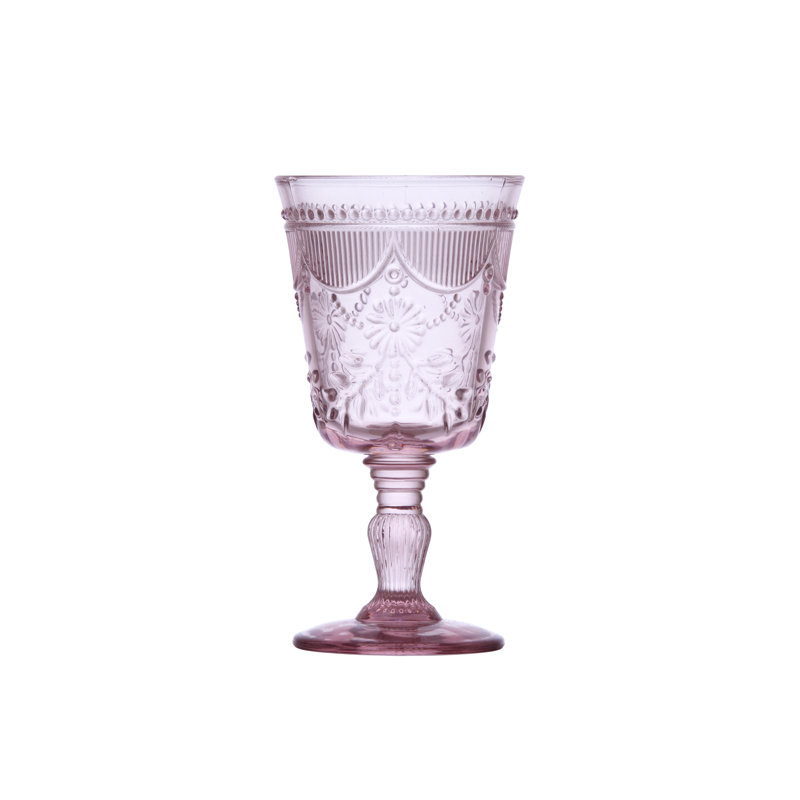 Debutante Fortessa Glass Goblet, 10 oz., Pink