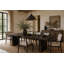 Rectangle Oak Block Dining Table-596878094