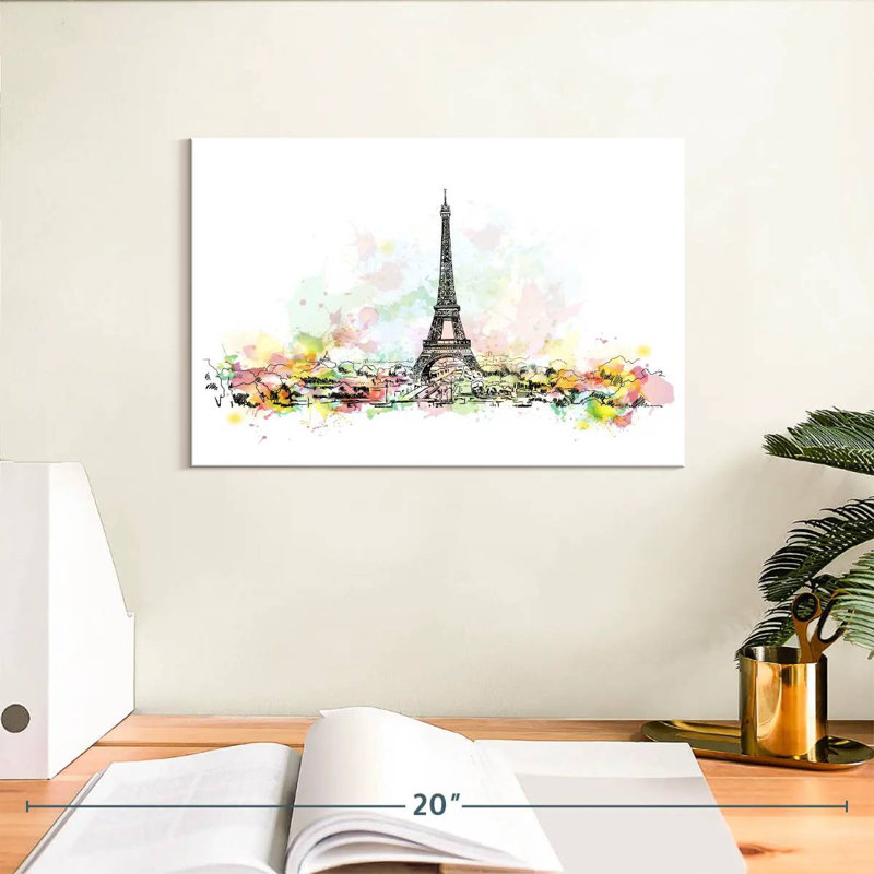Tour Eiffel Nicci, H 8 po x l 12 po