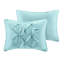 Lit simple TG avec édredon et motif de draps-120274480