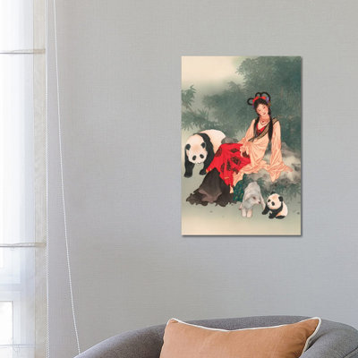 Pandas Of Wolong - Painting on Canvas