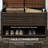Outdoor Deck Box & Shoe Storage, PE Rattan Wicker Towel Rack With Liner For Indoor, Outdoor, Patio Furniture Cushions, Pool, Toys, Garden Tools-123198066