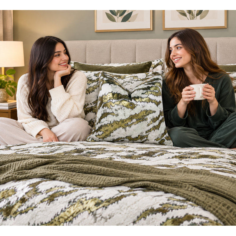 Housse de coussin intérieur / extérieur  Jacquard