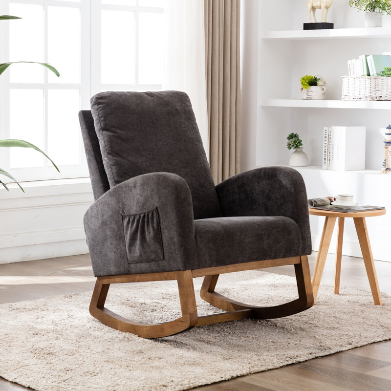 Wegate Rocking Chair, Grey