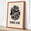 Dream in Motion Typography - Wrapped Canvas-1250687757-1250687761