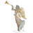 48 in. Silver Angel Decoration with LED Lights