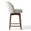 Tabouret de comptoir pivotant rembourré-1019391450