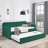 Modern Twin Size Daybed With Twin Size Trundle, Upholstered Tufted Sofa Bed-1264190348