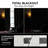 Faux Linen Total Blackout Curtains, Noise Reducing Grommet Panels with Black Backing (Set of 2)-1785563833-1785563721