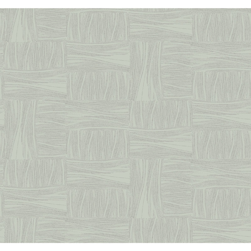 Rouleau de papier peint L 27 pi x l 27 po Apia, Sauge