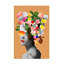 Art floral sur toile Frida-94258459
