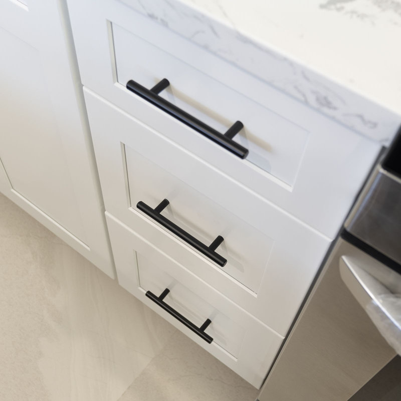 2 1/2" Centre to Centre Bar Pull Multipack, Matte Black