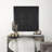 Equal Quadrants Black a Handmade Original Framed 3D Textured Artwork under Glass