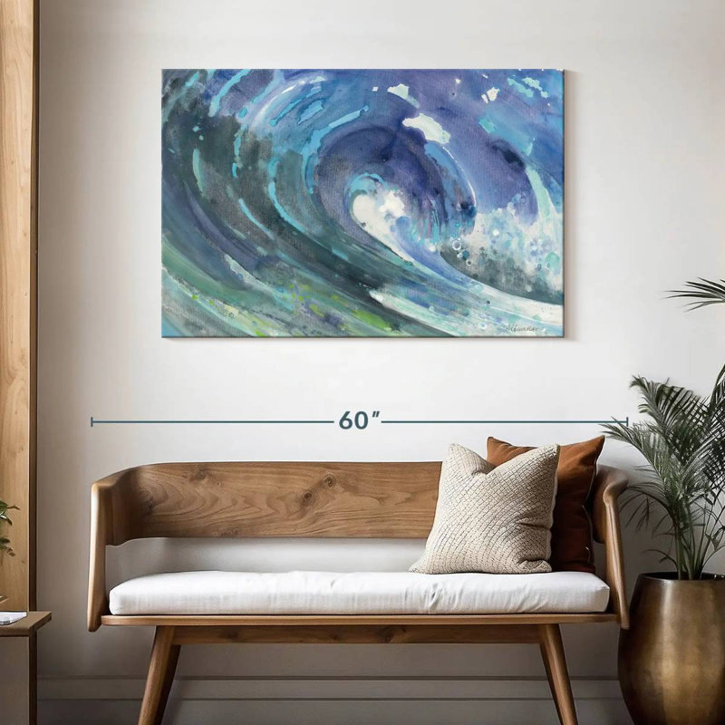 Senne Wave Curl, 30" H x 45" W