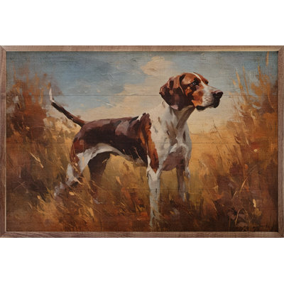 Walker Coonhound In Field