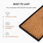 Tapis de démarrage éco-responsable en caoutchouc 14 po x 46 po avec rebords en relief pour chaussures boueuses, outils de jardinage et articles pour animaux domestiques - intérieur / extérieur-1485295360-1560524788