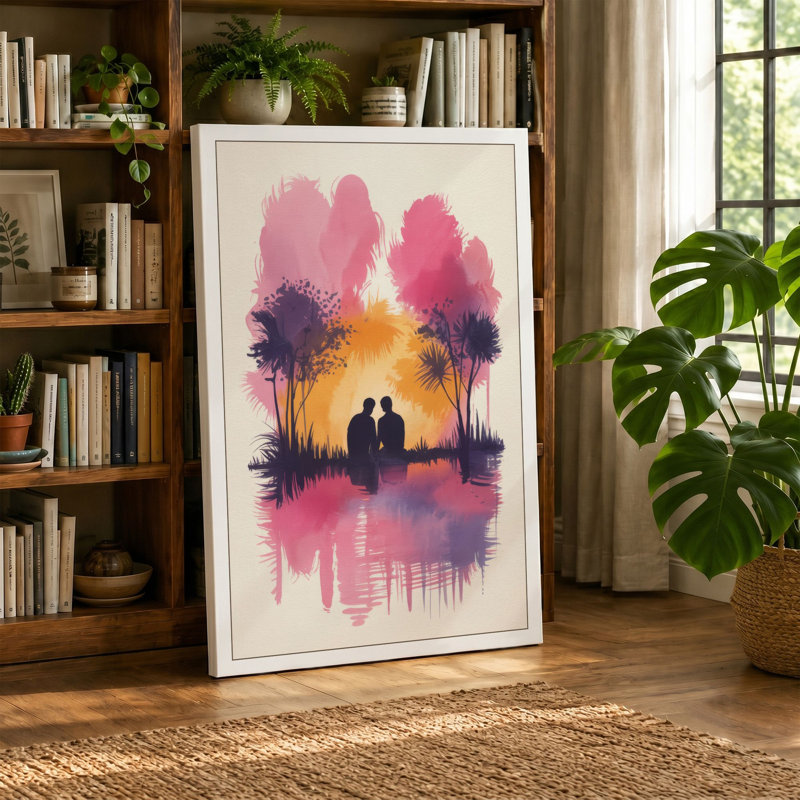 Print, 24x16 - 61.0 x 40.6 cm, Ochre Border