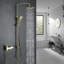 Système de douche exposé à 3 fonctions (valve brute non incluse)-99236046
