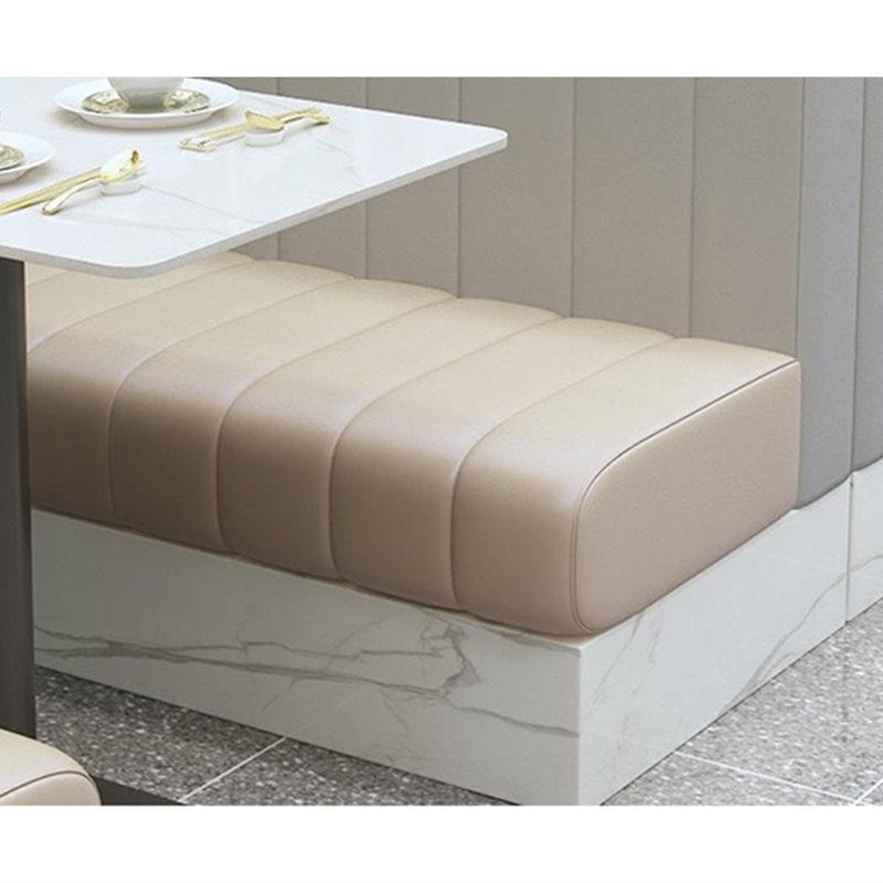 Banc rembourré en similicuir