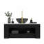 Meuble-lavabo DINA de 48 po avec lavabo, armoire de rangement murale suspendue aux bords incurvÃ©s et Ã  rayures, dotÃ©e de 2 tiroirs ; lavabo en cÃ©ramique avec motif pierre, prÃ©assemblÃ©-125514955-125514961