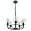 Lustre classique à 5 lumières de style bougie Ang durable