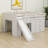 Full Size Low Loft Bed With Slide, Wood Loft Bed Frame With Storage Drawers And 2 Doors