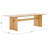 Granita 94" Travertine Dining Table
