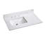 Meuble-lavabo simple 36 po avec plateau en pierre reconstituée Angela-713717648-713717655-713838663