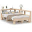 Bookcase Bed Without Mattress Solid Wood Pine-1938820490-1938820492