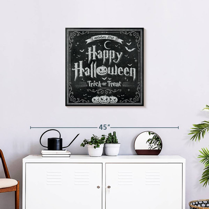Lelend Happy Halloween, H 24 po x l 24 po