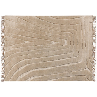 Laub Machine Woven Beige Indoor Rug