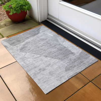 Tapis d'entrée / extérieur antidérapant Cecelio