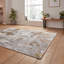 Creation area rug Machine Woven Rectangle Gold-100475217