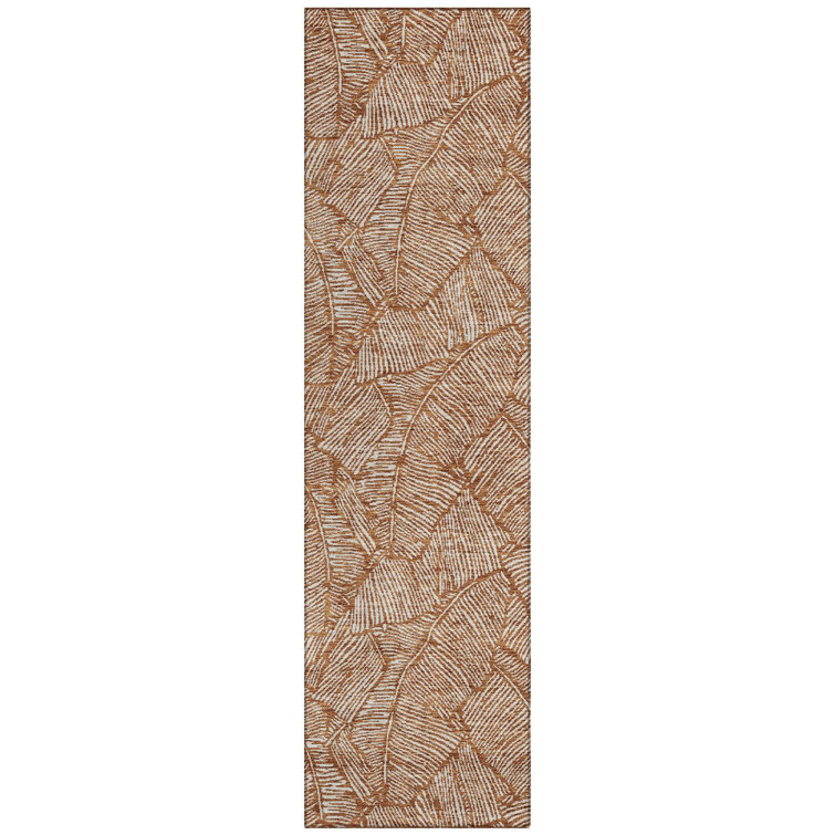 Colwart Flatweave Floral Indoor / Outdoor Rug