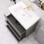 Ensemble de meuble-lavabo simple 29,9 po avec surface solide Codero-1182259295-1182259289
